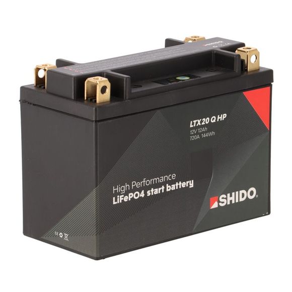 Shido LTX20 Q HP Lithium Ion Battery 4 TerminalsRef: ltx20 q hp lion -s-