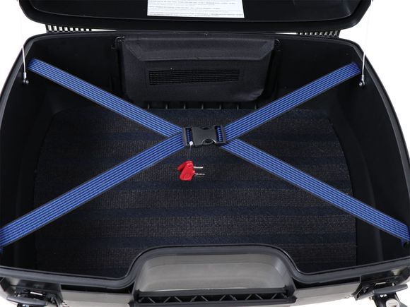 Top case Hepco & Becker Junior 55 - capot noirs brillants - noir UniverselRef : HBE01352A / 610047 00 11
