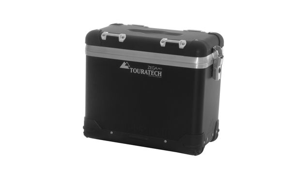 Touratech ZEGA Pro 38L suitcase - Black anodized UniversalRef: Trt00907A / 01-050-0723-0