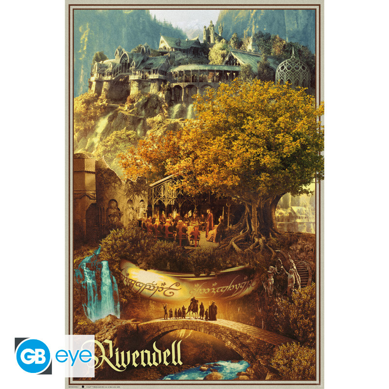 THE LORD OF THE RINGS Poster Rivendell (91.5x61cm)