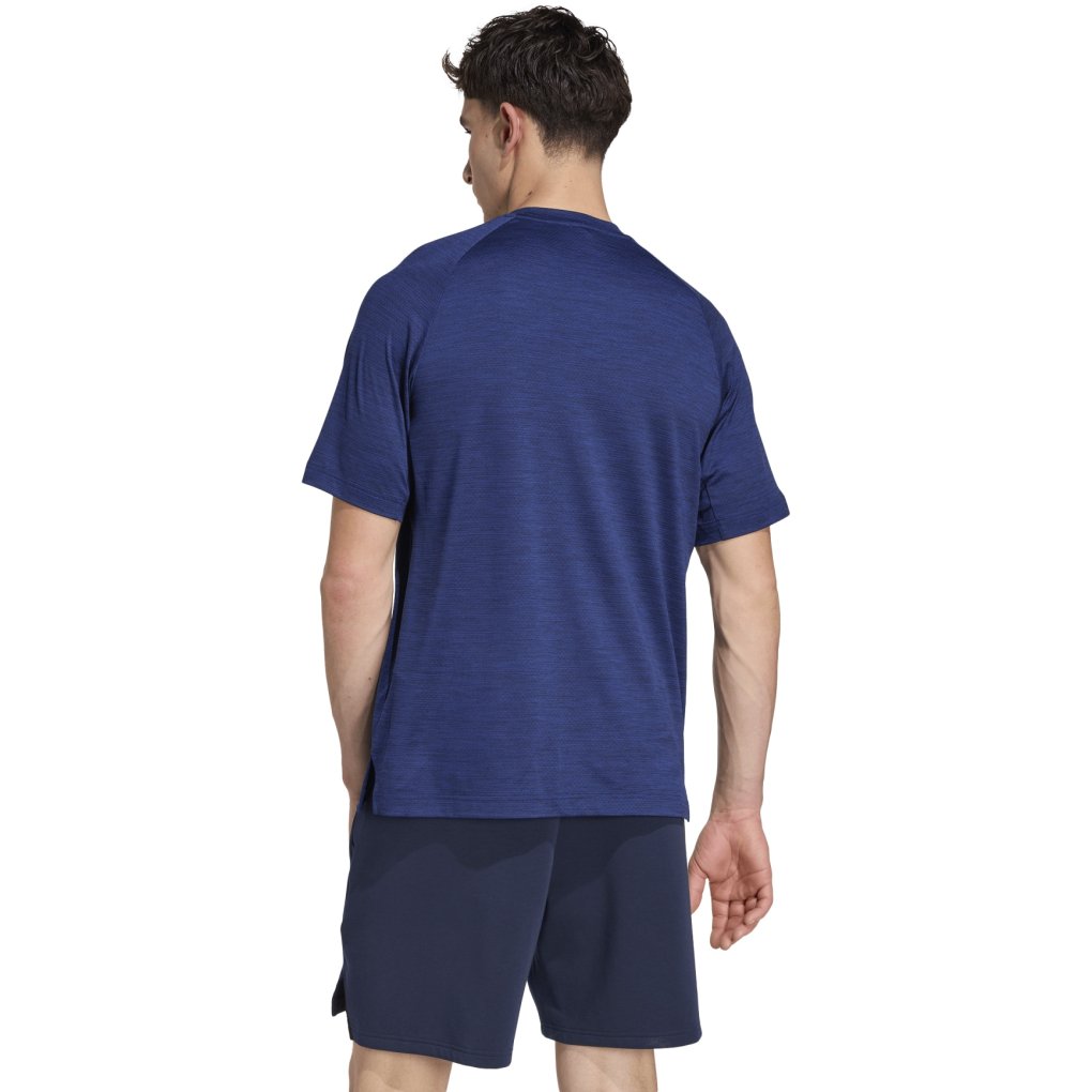 adidas Tech Essentials Workout Tee Men - dark blue/legend ink KS5553