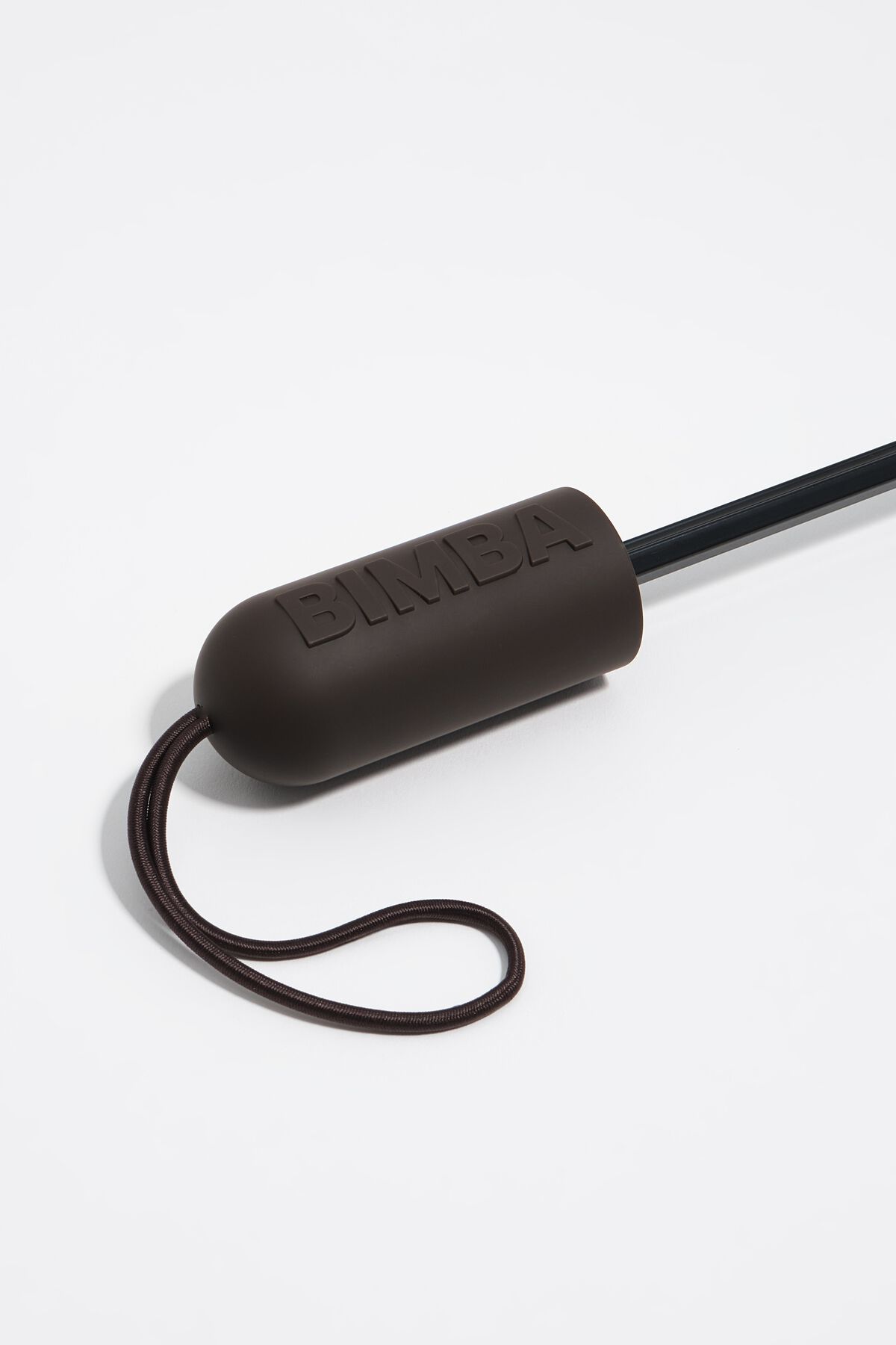 Brown paisley print umbrella