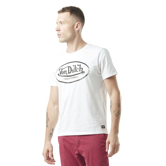 Short sleeve t -shirt Von Dutch AARON - whiteRef: VDH0393