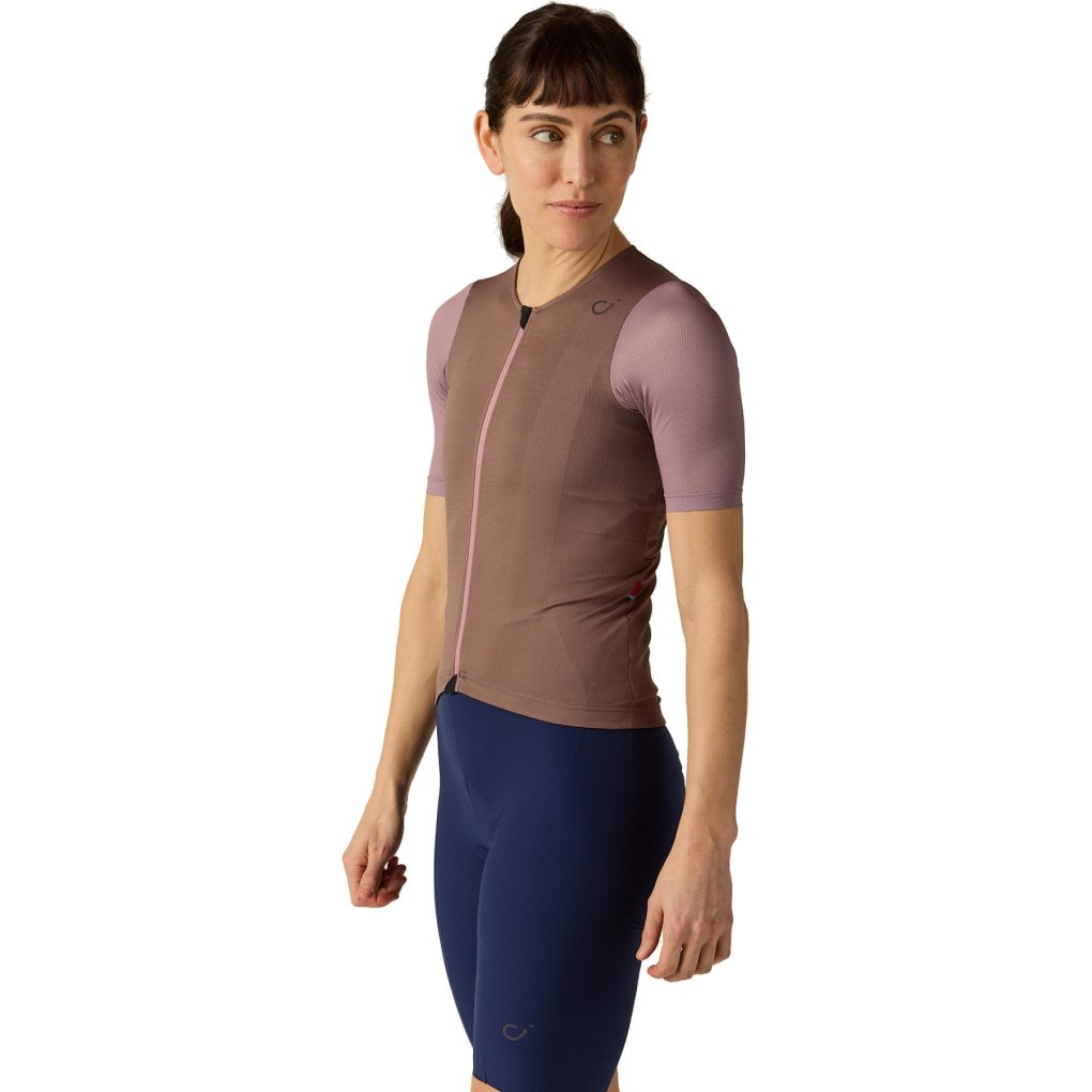 Velocio Ultralight Mesh Jersey Women - Plum Truffle