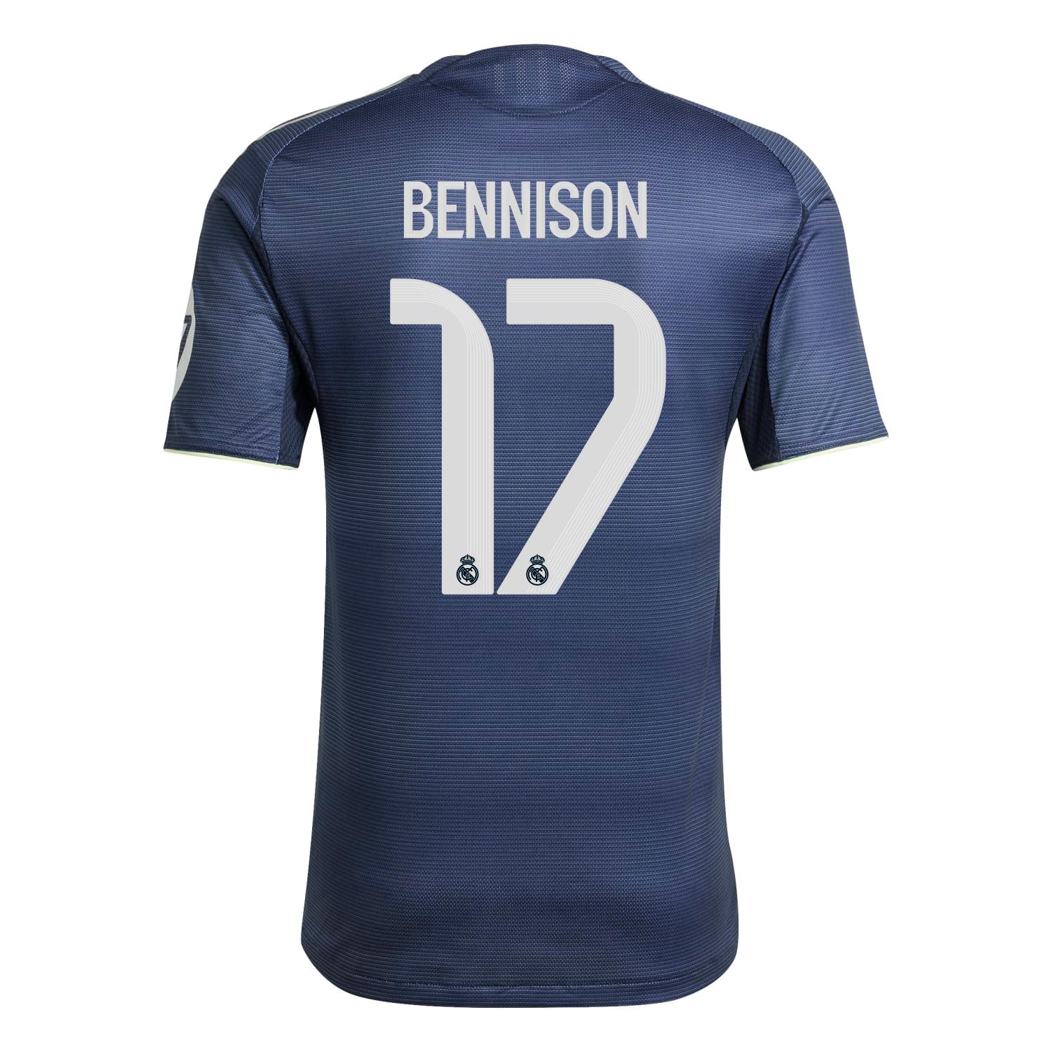 Mens Away Authentic Shirt 25/26 Navy