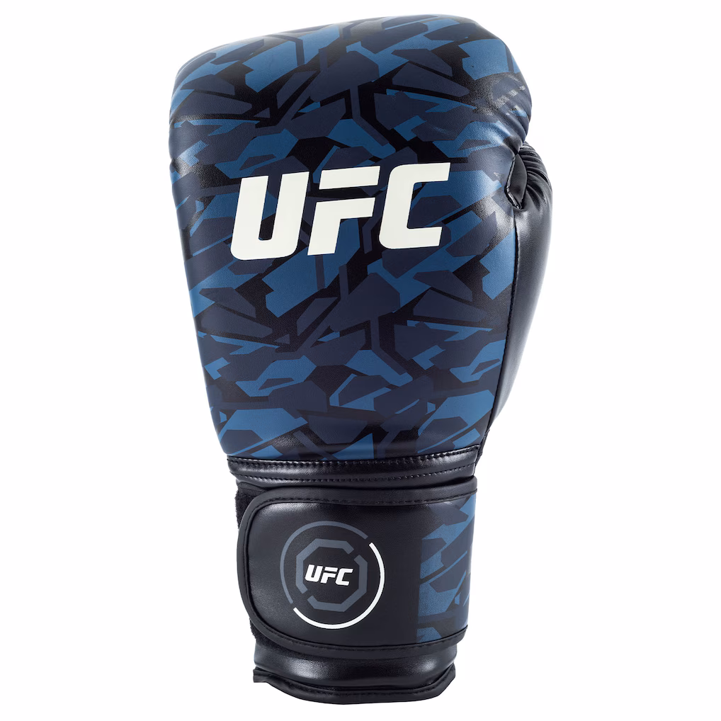 UFC Octagon Camo Boxing Gloves - Black - 12oz