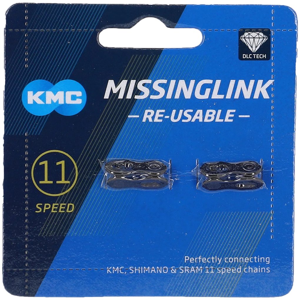 KMC MissingLink 11R DLC Chain Connector - 11-speed - reusable - 2 pcs.