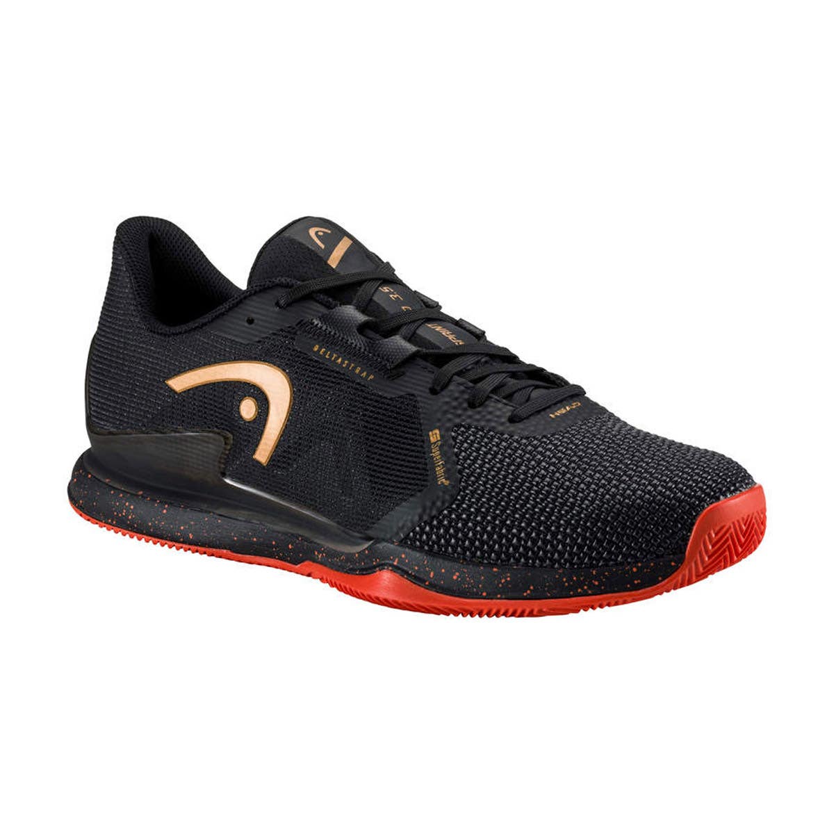 BLACK AND ORANGE HEAD SPRINT PRO 3.5 SF CLAY 273012 BKOR