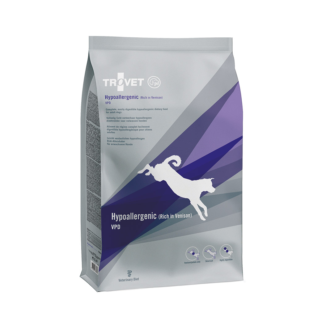 TROVET Hypoallergenic VPD (Venison) Dog - 10kg