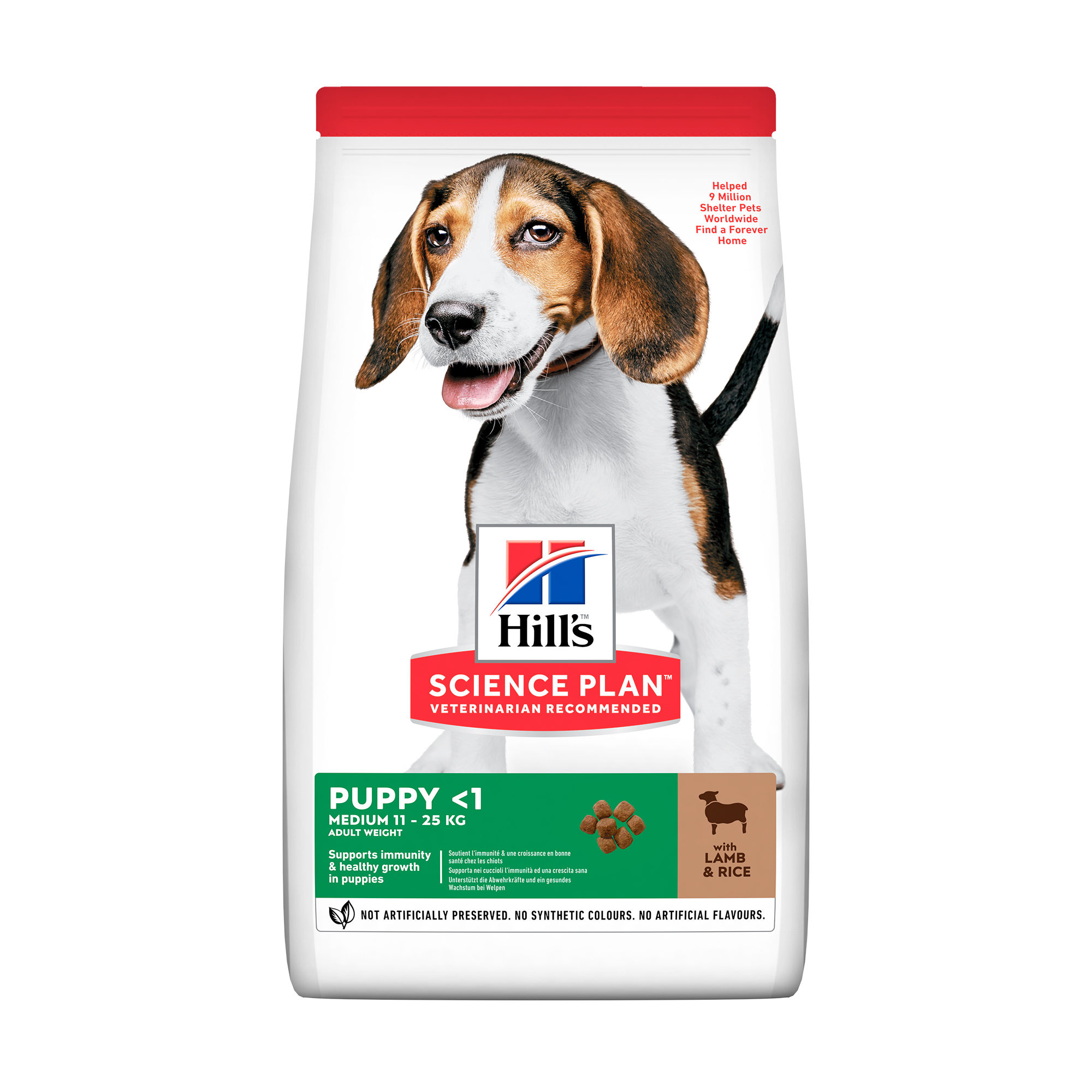 Hill's Science Plan - Puppy - Medium - Lamb & Rice - 2,5 kg