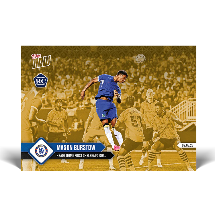 Topps UK - Heads home first Chelsea FC goal - CHELSEA TOPPS NOW® Card #5