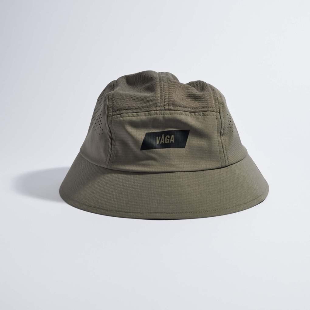 VÅGA Feather Bucket Hat - Taupe