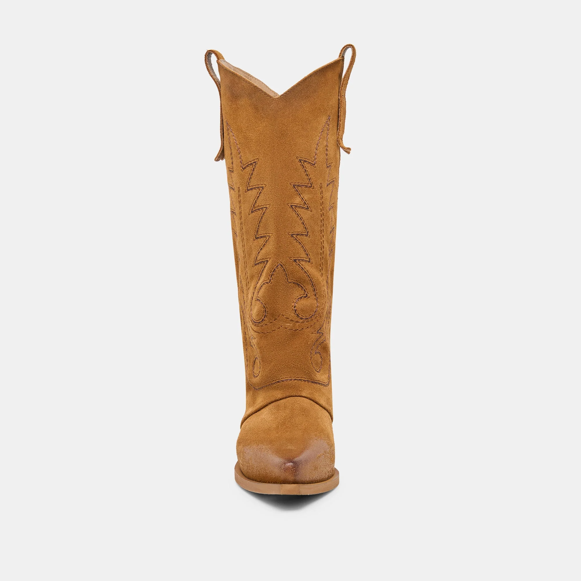 SAMMY BOOTS CHESTNUT SUEDE