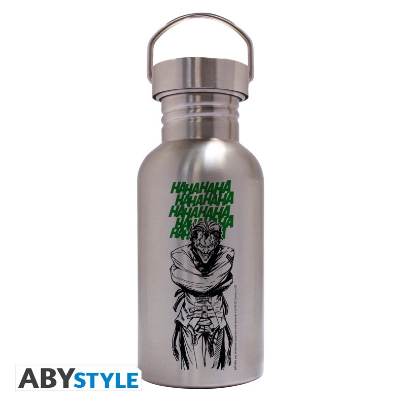 DC COMICS Canteen Steel Bottle 500ml Joker Laugh