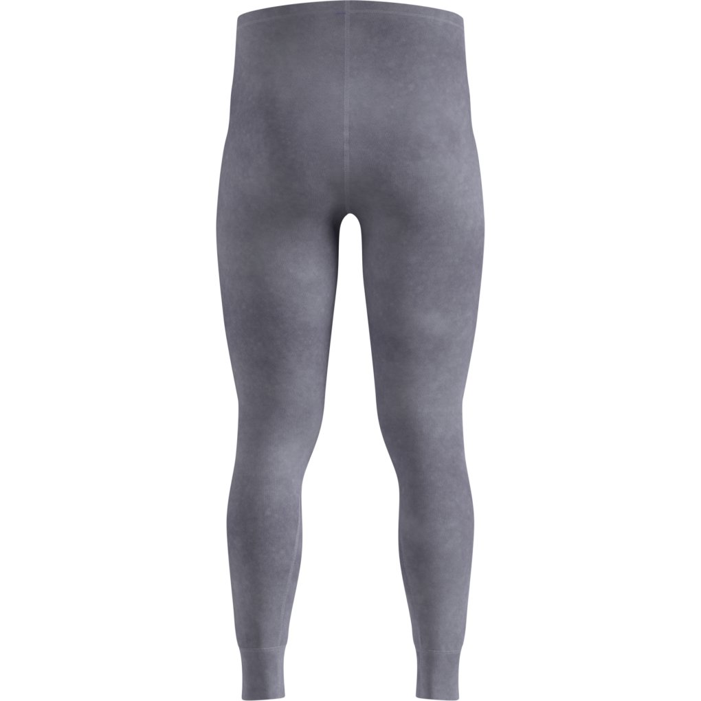 Odlo x POW Collective Voices Active Warm Print Base Layer Bottoms Men - skipper blue
