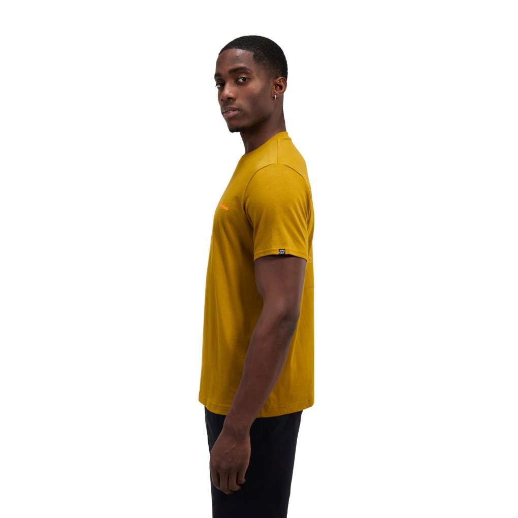 Berghaus Grappled T-Shirt Men - Clay Soil