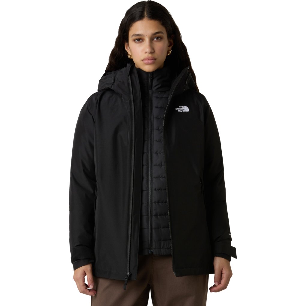 The North Face Carto Mono Triclimate 3-in-1 Hooded Jacket Women - TNF Black