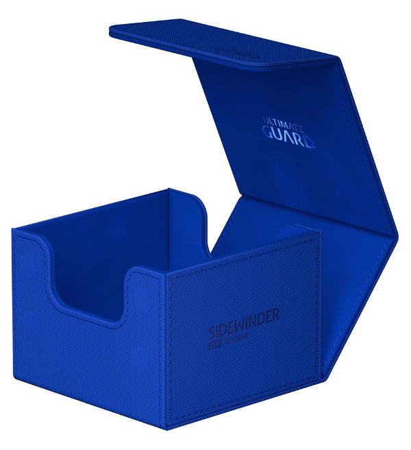 Ultimate Guard Sidewinder 133+ Xenoskin Monocolor Deck Box - Blue