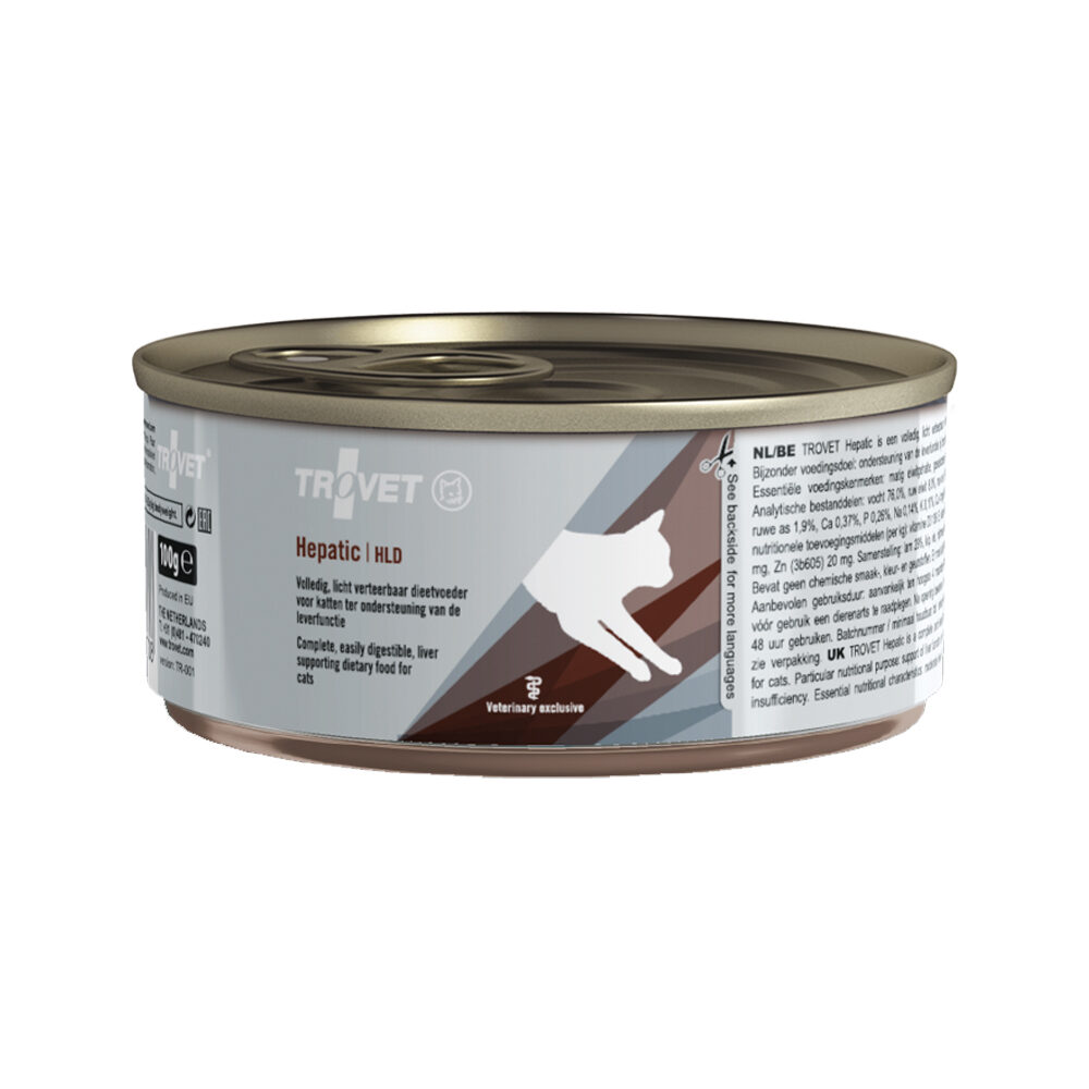 TROVET Hepatic HLD Cat - 12 x 200g tins