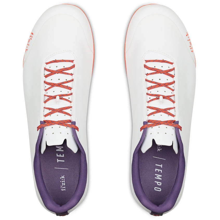 Fizik Tempo Beat Road Shoes Unisex - white/orange