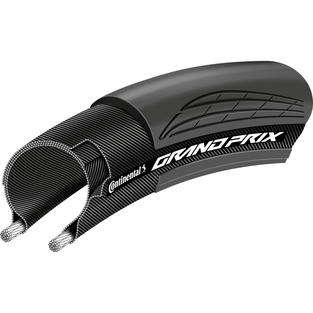 Continental Grand Prix Folding Tire - 28-622 | black