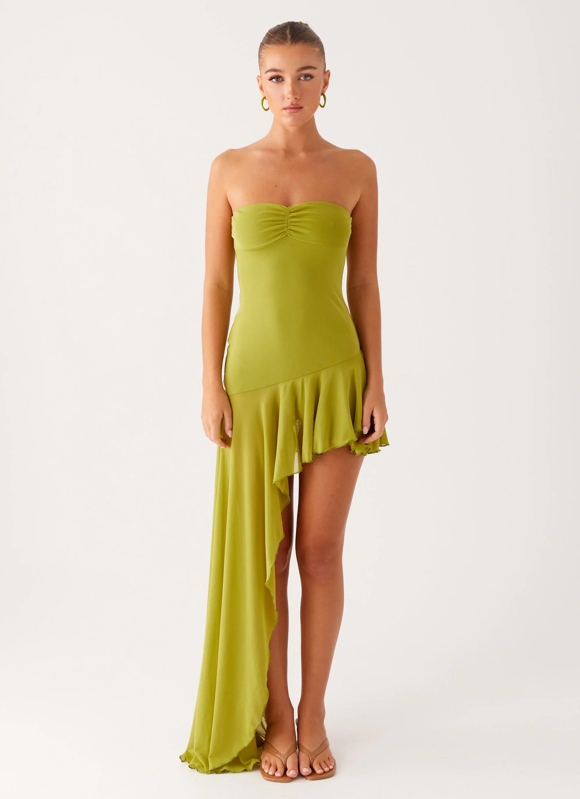 Reeva Mini Dress - Green