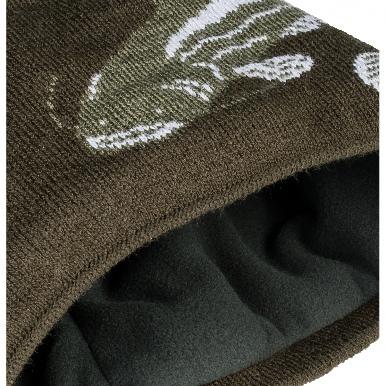 Knitted Hat ‘Catfish’ Unisex (Olive)