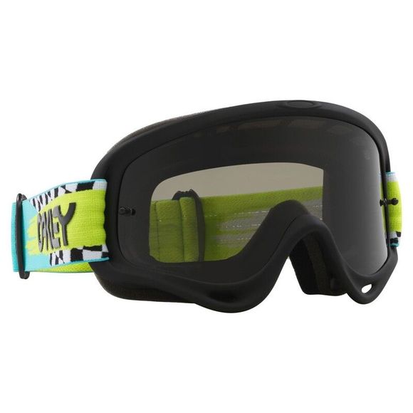 Cross Oakley mask o Frame MX Teal Checks 2025 - Black / GrayRef: OK1840 / 8009313001