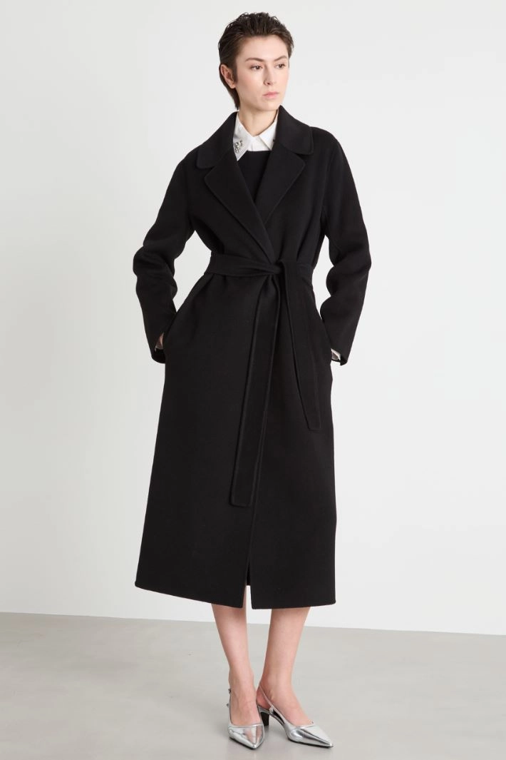Robe coat - BLACK