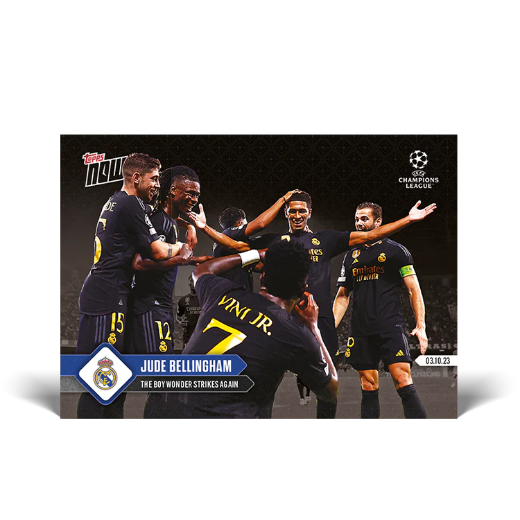 Topps UK - Jude Bellingham - The boy wonder strikes again - UCL TOPPS NOW® Card #28