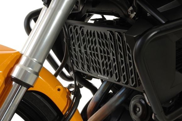 Touratech Aluminum radiator protection - BlackRef: Trt00627A / 01-408-5015-0