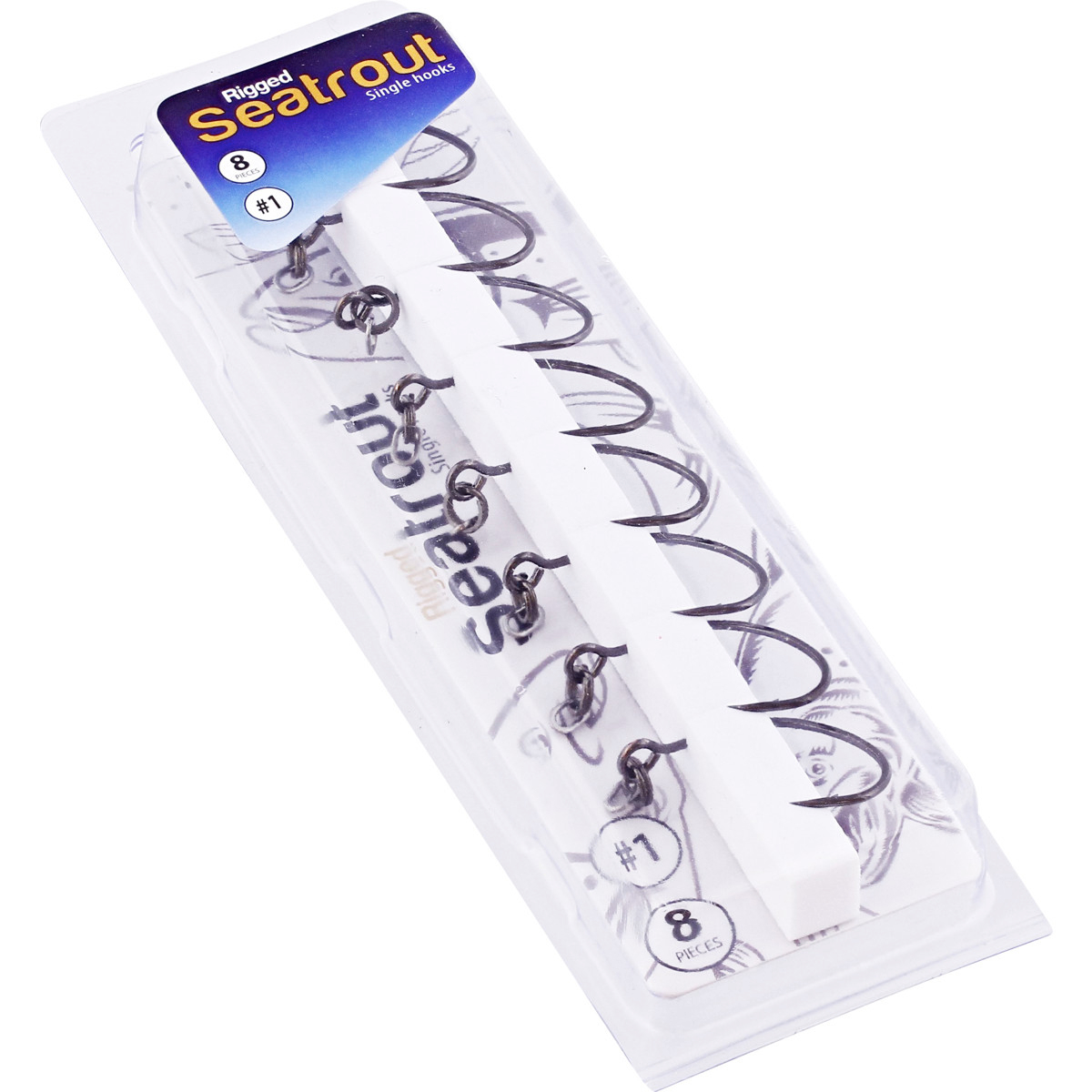 Westin Rigged Seatrout Single Hooks (Black)