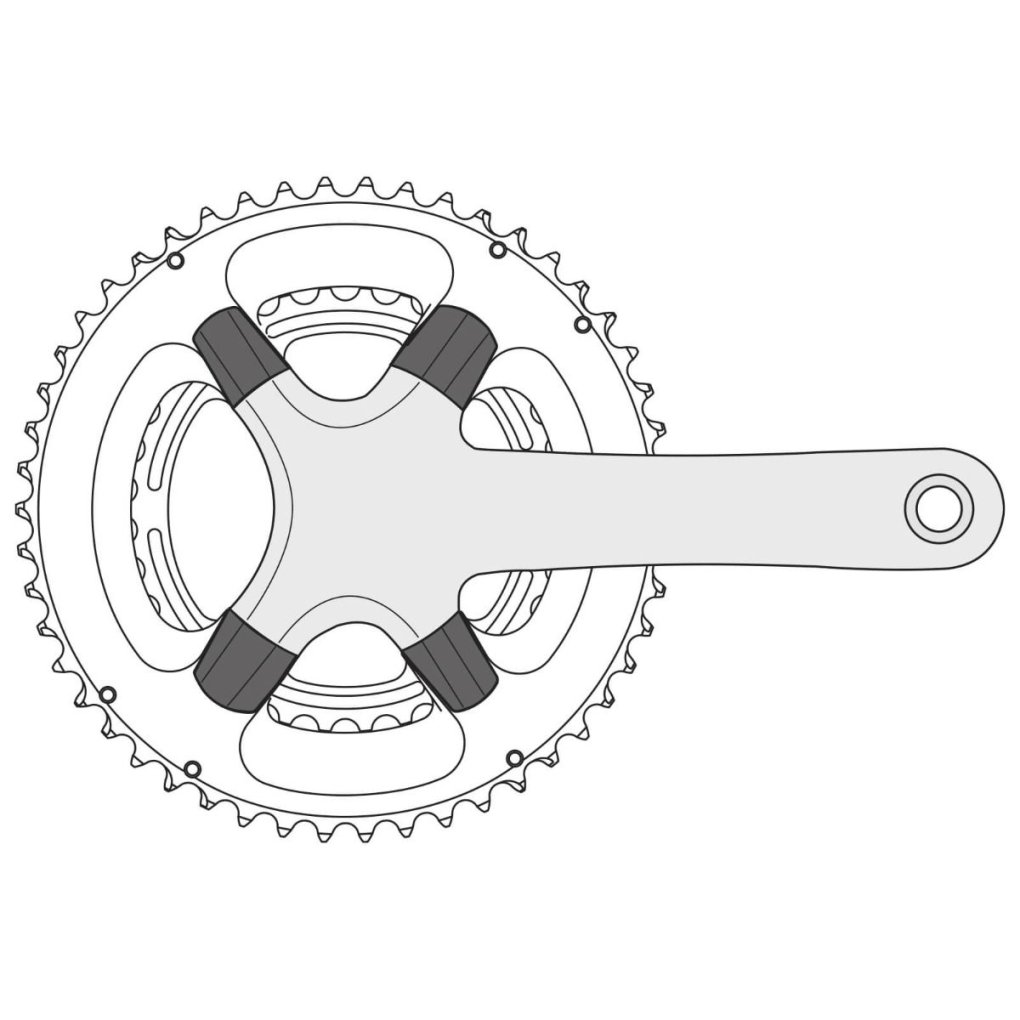Miche UTG S8 Chainring - for Ultegra 8000 11-Speed