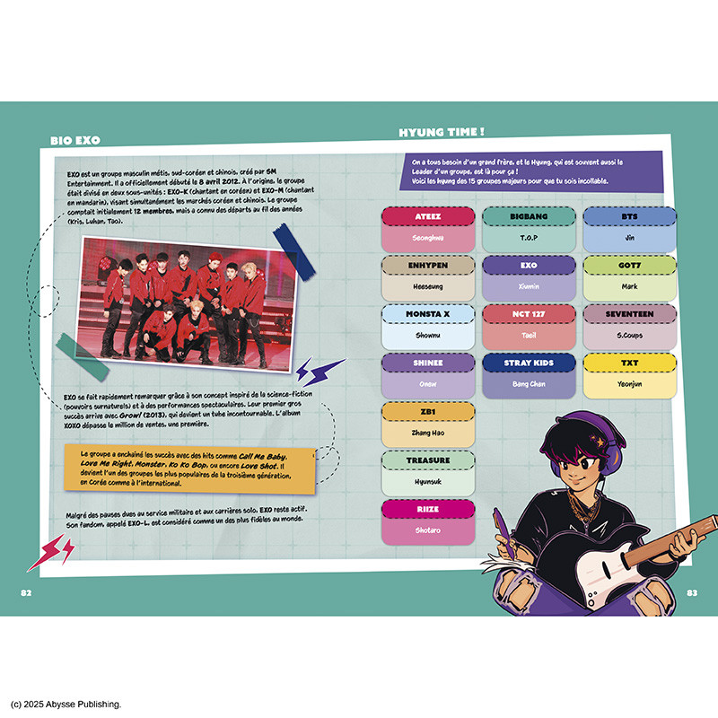Journal de fan K-Pop