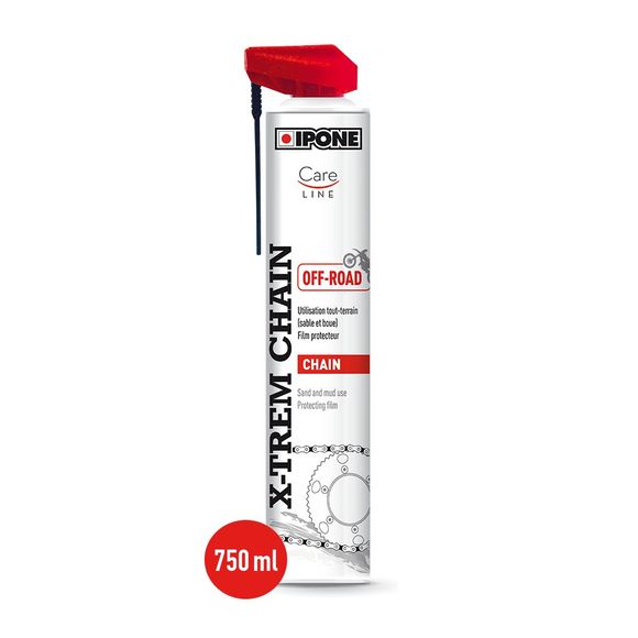 Graisse chaine Ipone CARELINE X-TREM CHAIN OFF ROAD 750 ML UniverselRef : IP0122 / 800648