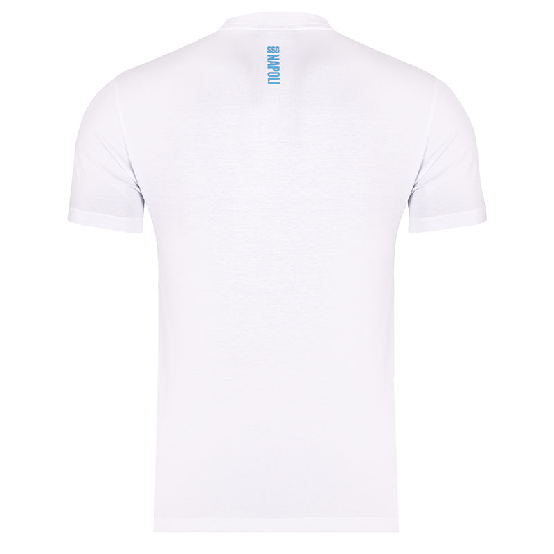 SSC Napoli White T-Shirt 2025/2026