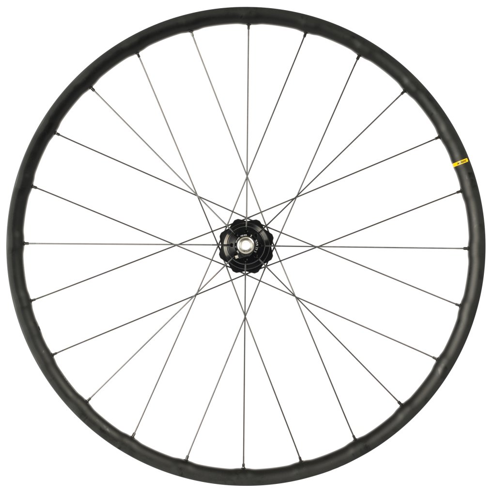 SON 29 S | Mavic A 1022 - Front Wheel with Hub Dynamo - Straightpull - CenterLock - 12x100mm - 8:16 radial / tangential