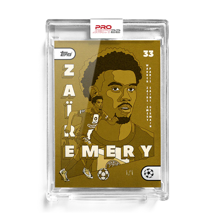 Project22 - Warren Zaïre-Emery by Timba Smits - Topps UK
