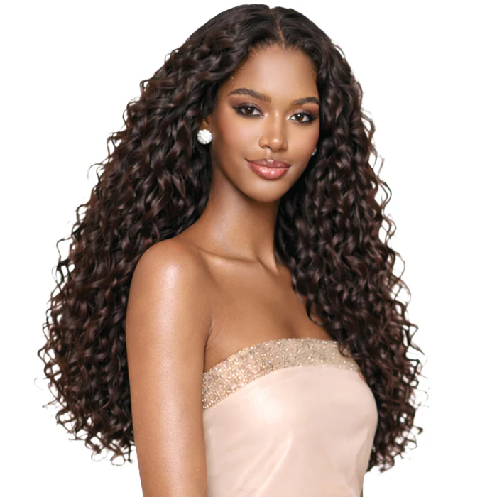 Bobbi Boss Indiremi 100% Remy Human Hair Seamless Crochet Braids - DEEP WAVE 18