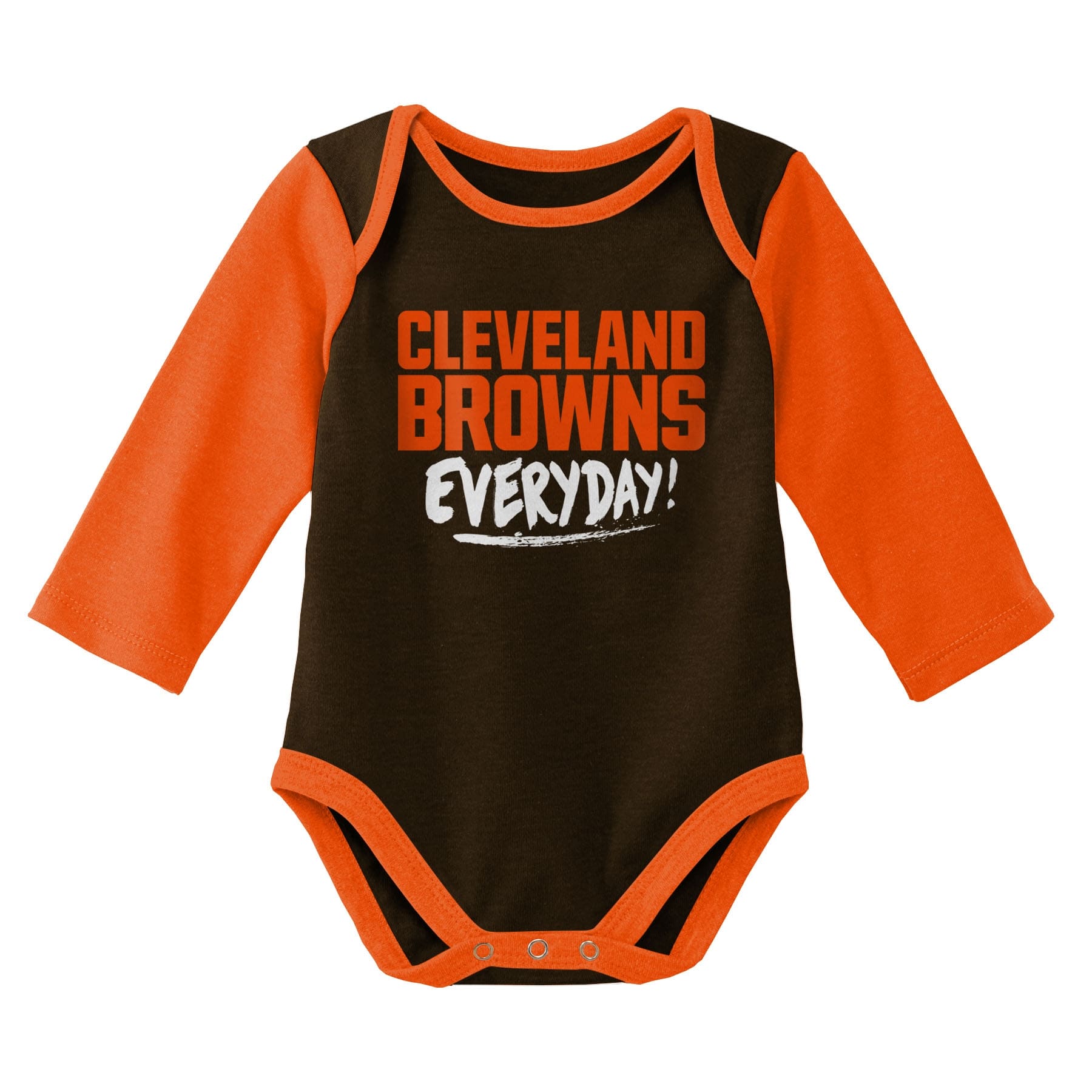 Cleveland Browns Born to Play NFL Baby Bodysuit Set (2-Piece)