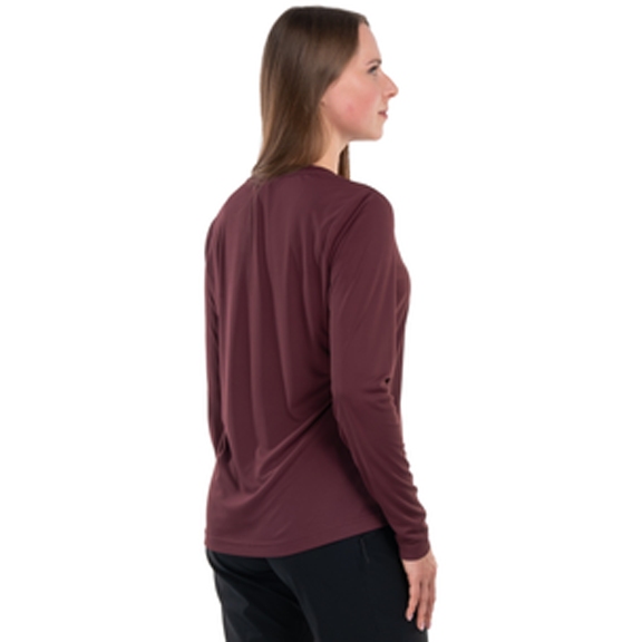 CUBE MTB Functional Long Sleeve Shirt Women - bordeaux