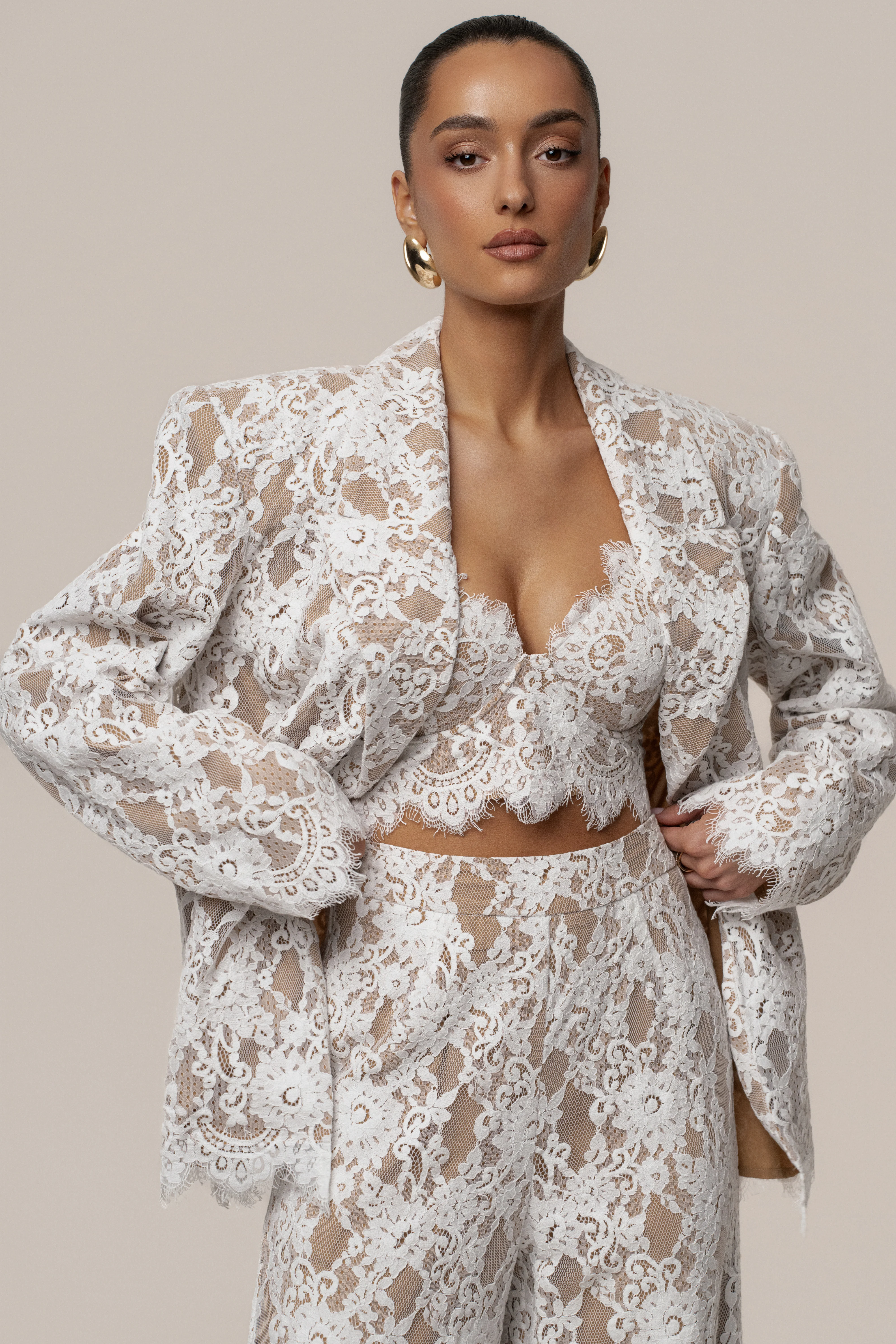 White Forever Crush Lace Top
