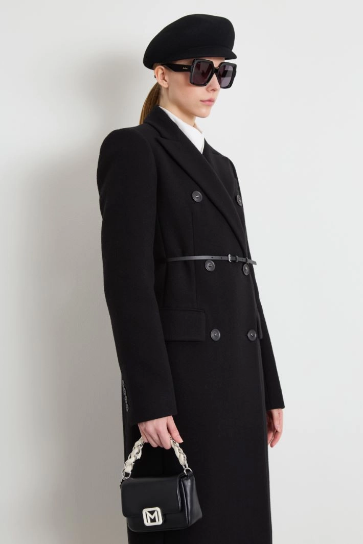 Cap with small visor - BLACK