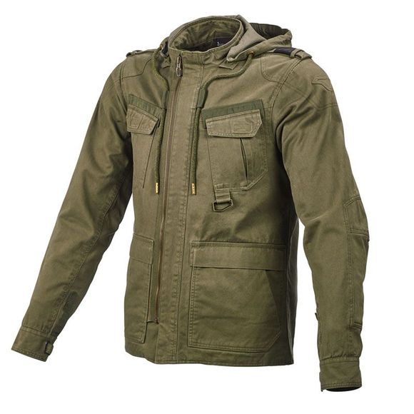Macna Combat Motorcycle Jacket - GreenRef: MAC0291