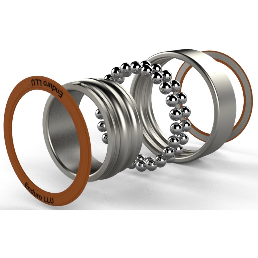 Enduro Bearings 3001 LLU - ABEC 3 - Double Row Ball Bearing - 12x28x12mm