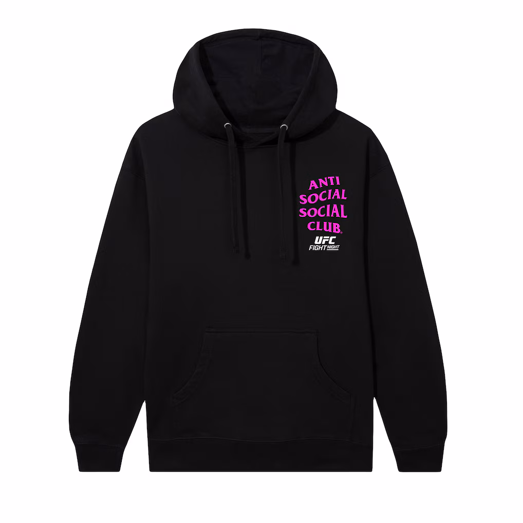 UFC x ASSC Lock Out Hoodie - Black - Mens