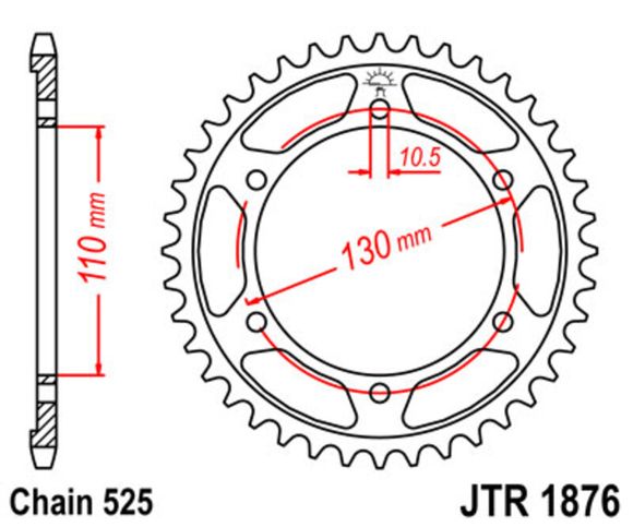 Crown JT. Standard steel 1876 - 525Ref: Jtc00230A / 1075507003