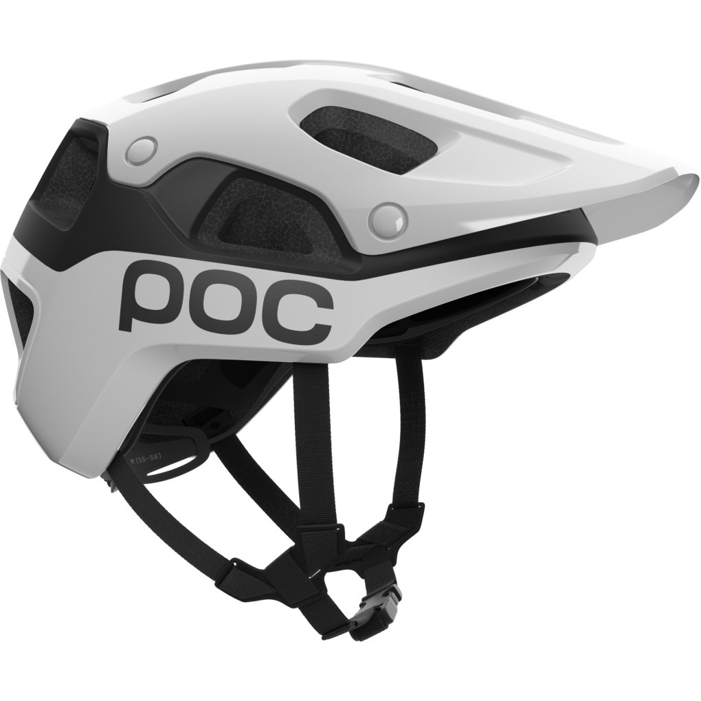 POC Cularis Pure MIPS Helmet - 8347 Hydrogen White/Uranium Black Matt
