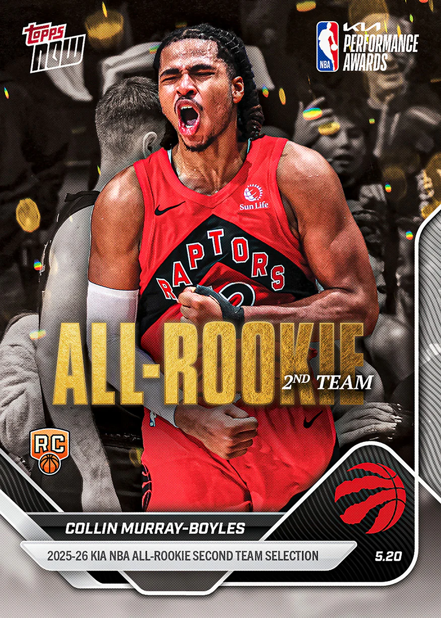 Collin Murray-Boyles - 2025-26 NBA Topps NOW® - Card AR10 - PR: 931