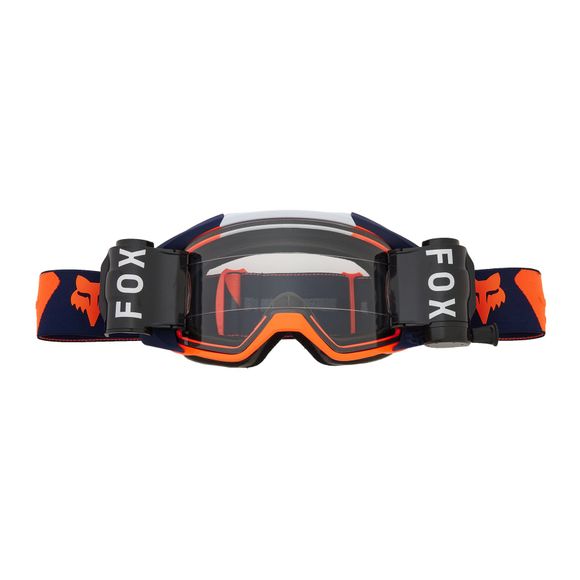 Fox VUE ROLL OFF cross mask - CLEAR 2025 - Blue / OrangeRef: FX4211-C25903 / 31354-425-OS